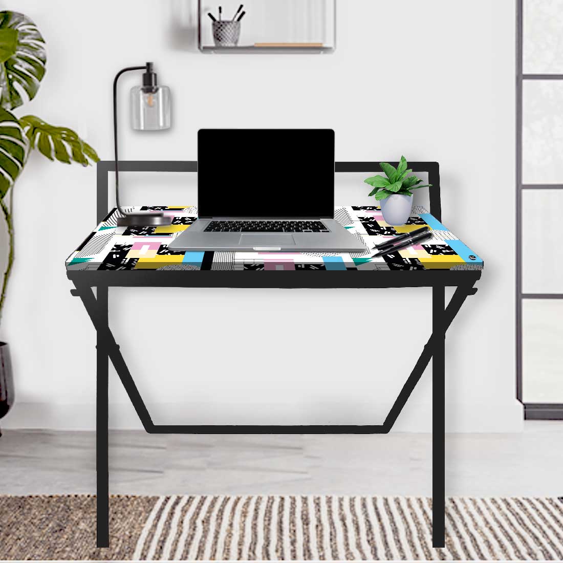 Foldable Writing Desk for Computer Table WFH - Designer - Image 25