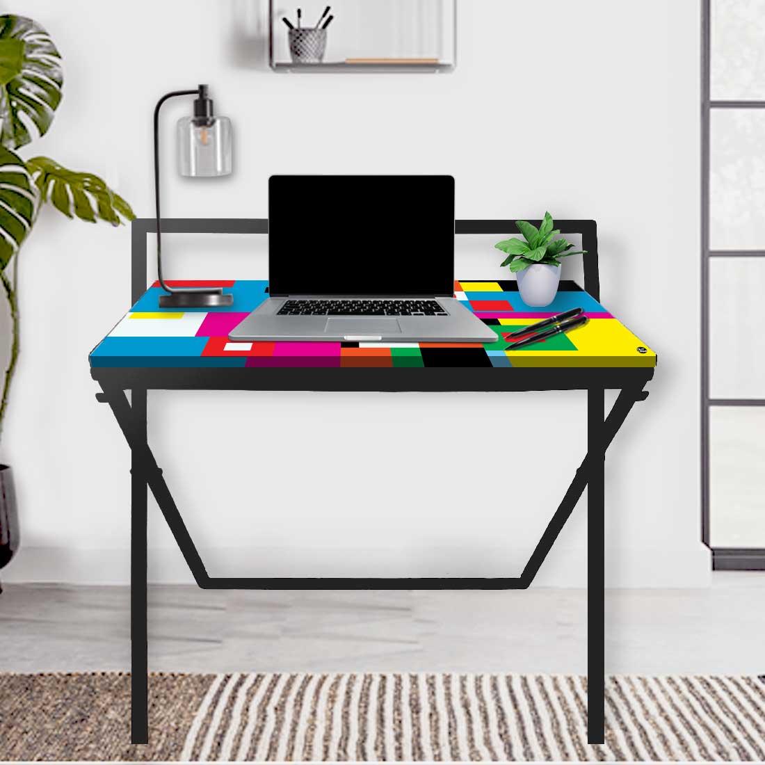 Foldable Writing Desk for Computer Table WFH - Designer - Image 30