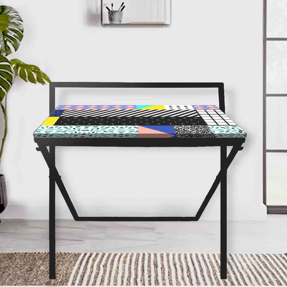 Foldable Writing Desk for Computer Table WFH - Designer - Image 40
