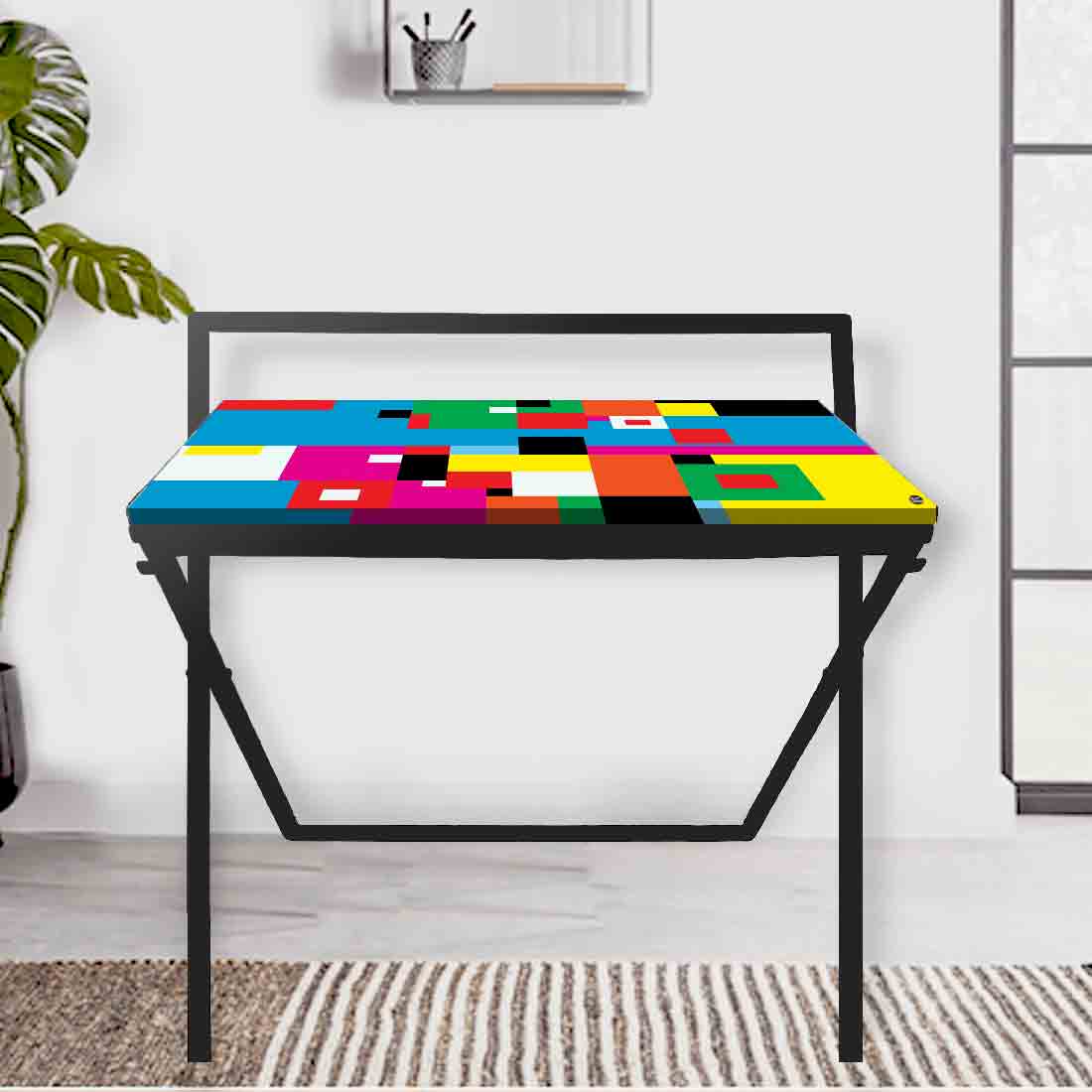 Foldable Writing Desk for Computer Table WFH - Designer - Image 42