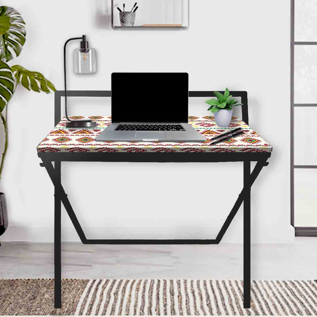 Foldable Computer Desk WFH Study Table for Bedroom - Image 42