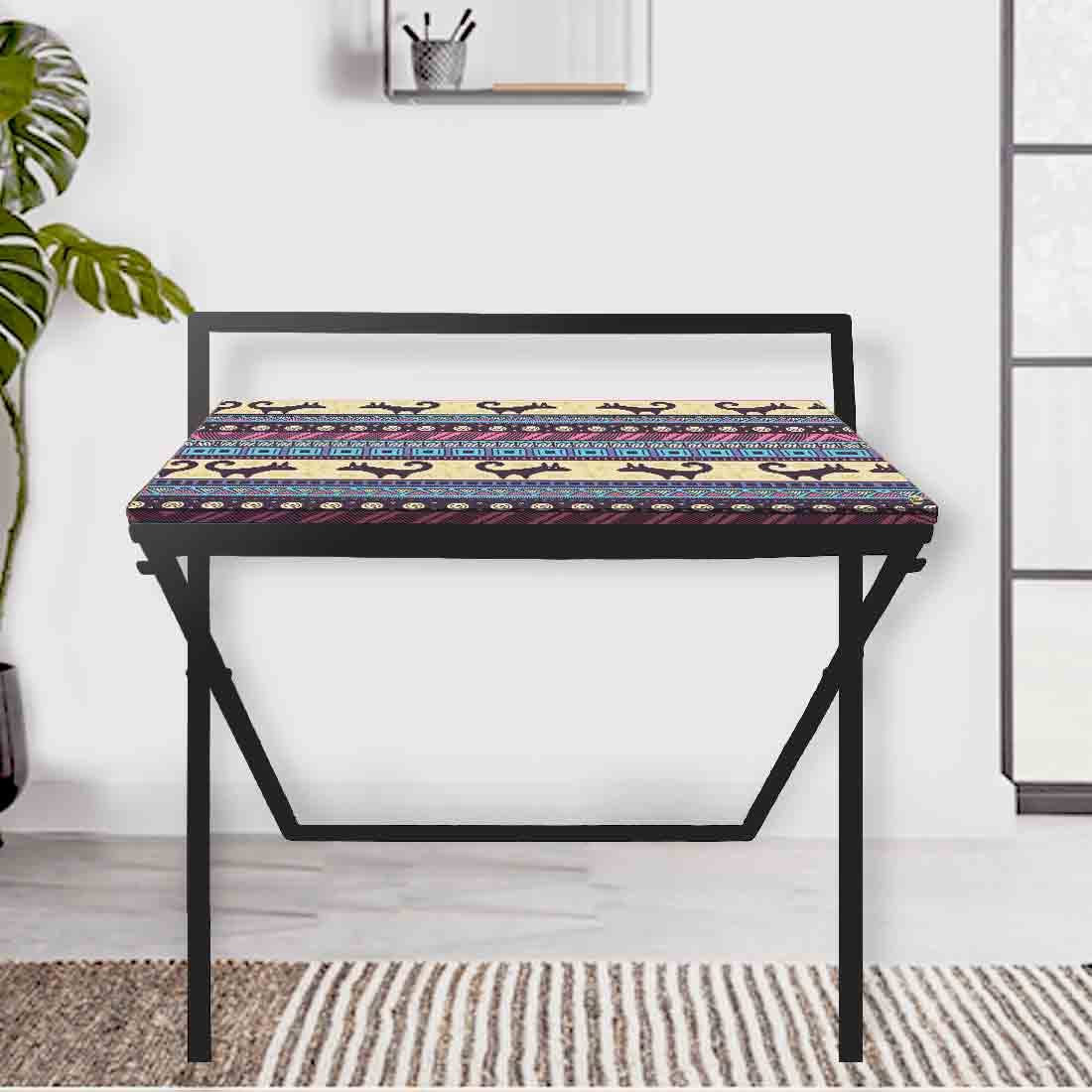 Foldable Computer Desk WFH Study Table for Bedroom - Image 45