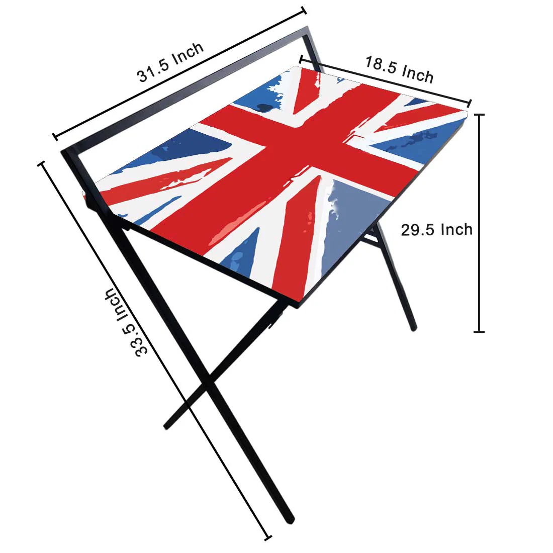 Folding Study Table for Laptop Work Desk - Quirky Designs - Image 25