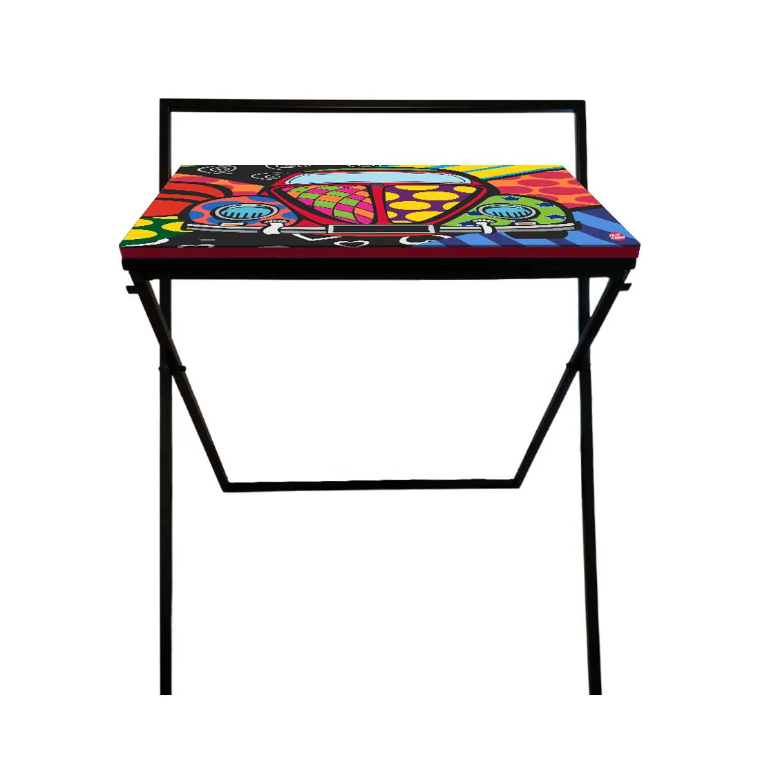 Folding Study Table for Laptop Work Desk - Quirky Designs - Image 3