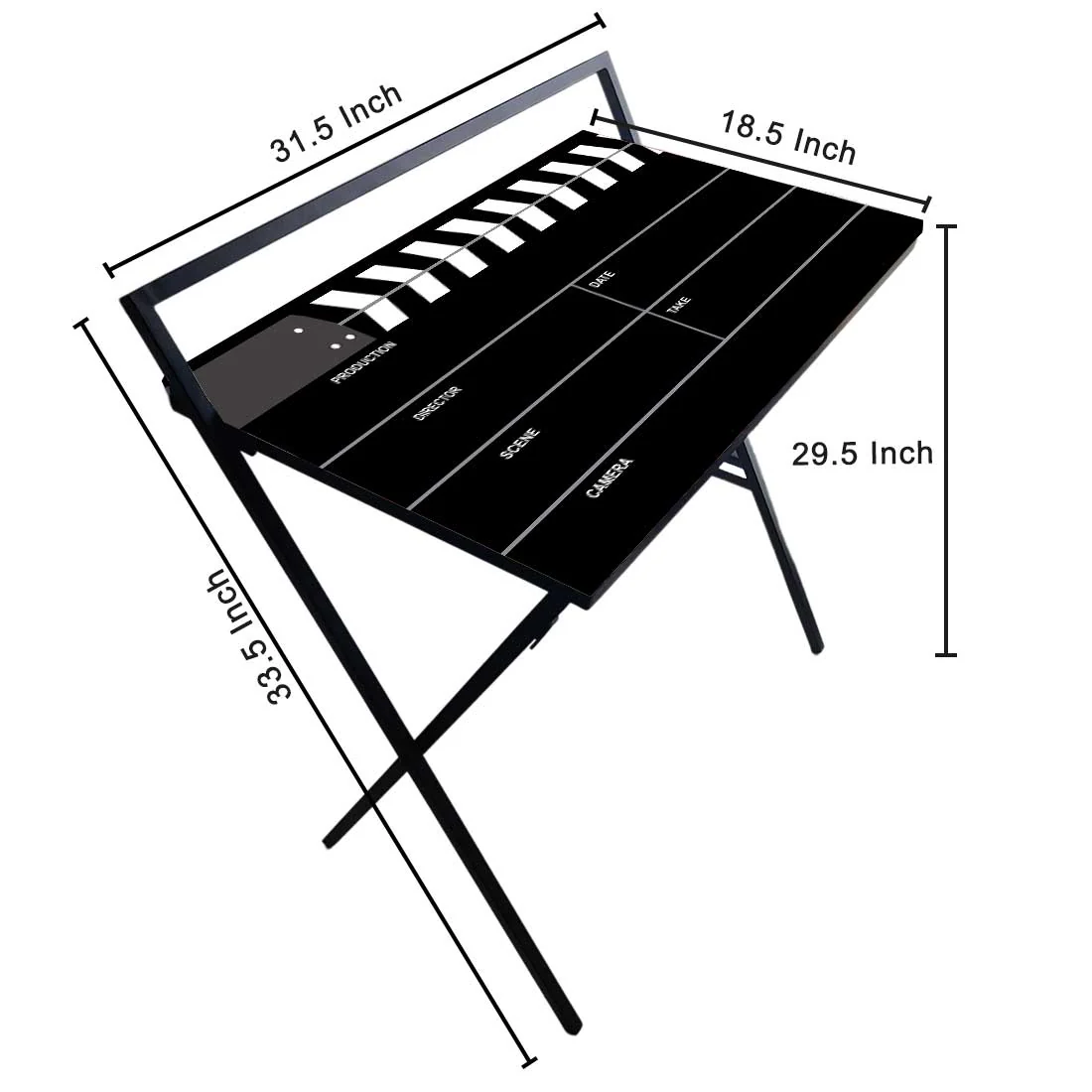 Folding Study Table for Laptop Work Desk - Quirky Designs - Image 7