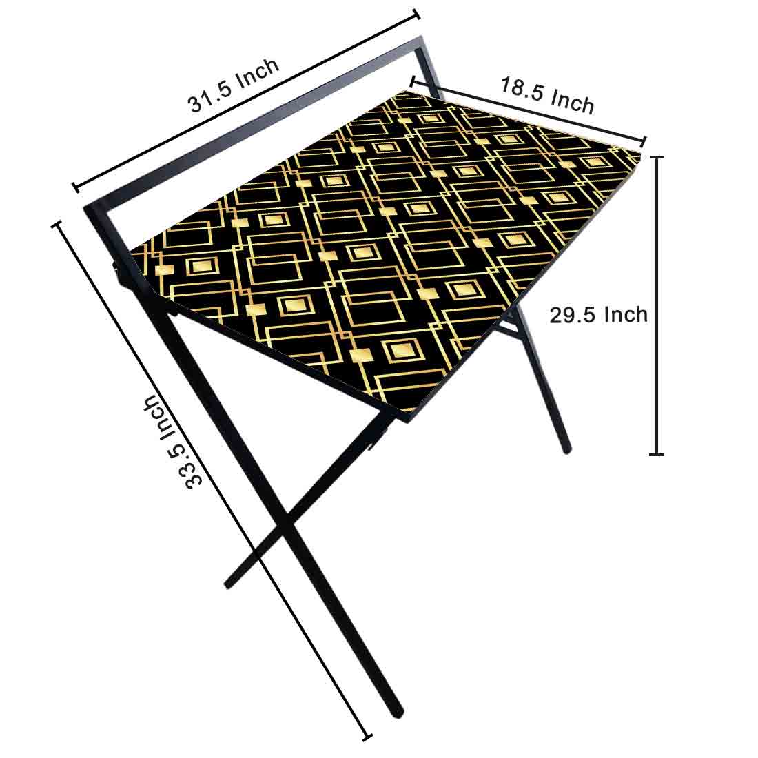 Folding Laptop Table Study Desk for Home Office - Image 12