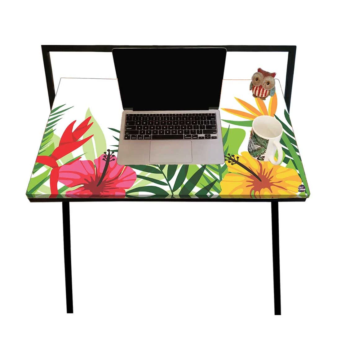 Study Table Foldable Work Table for Home Bedroom-Garden - Image 4