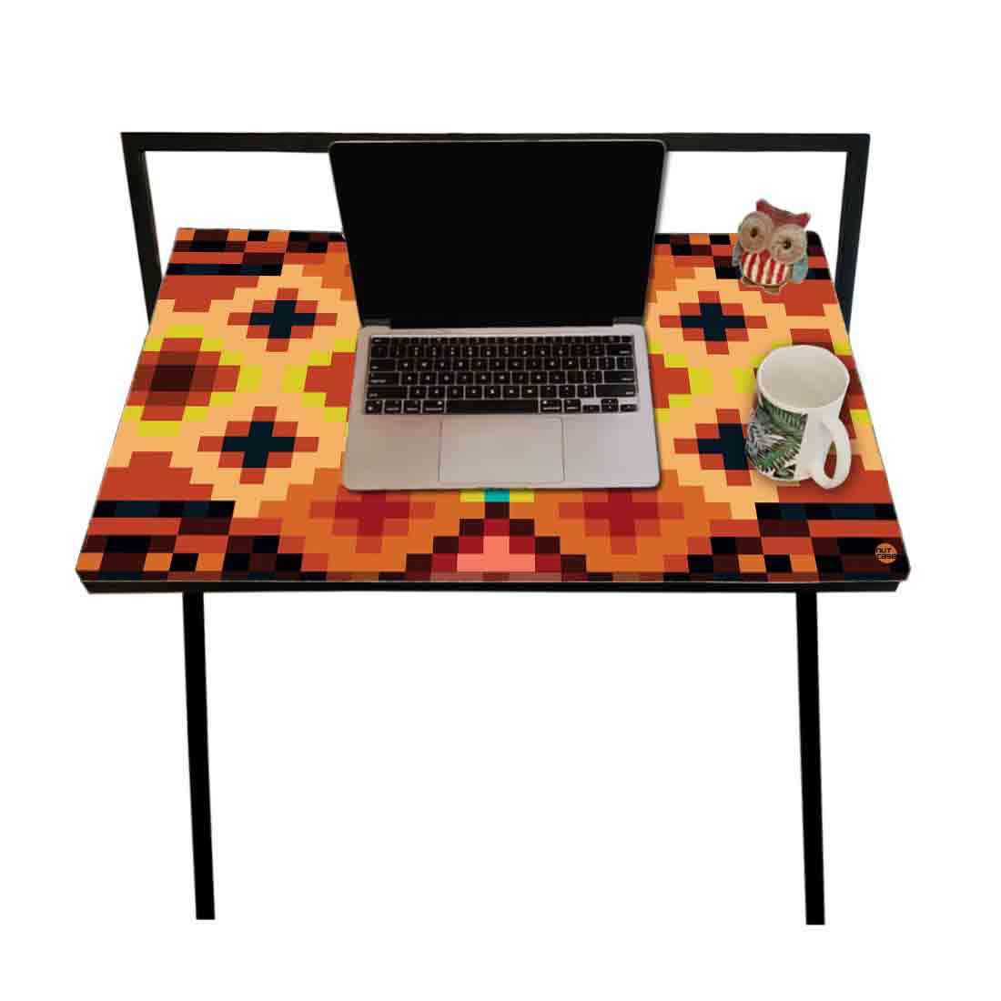 Foldable Small Study Table for WFH Desk - Colorful - Image 19