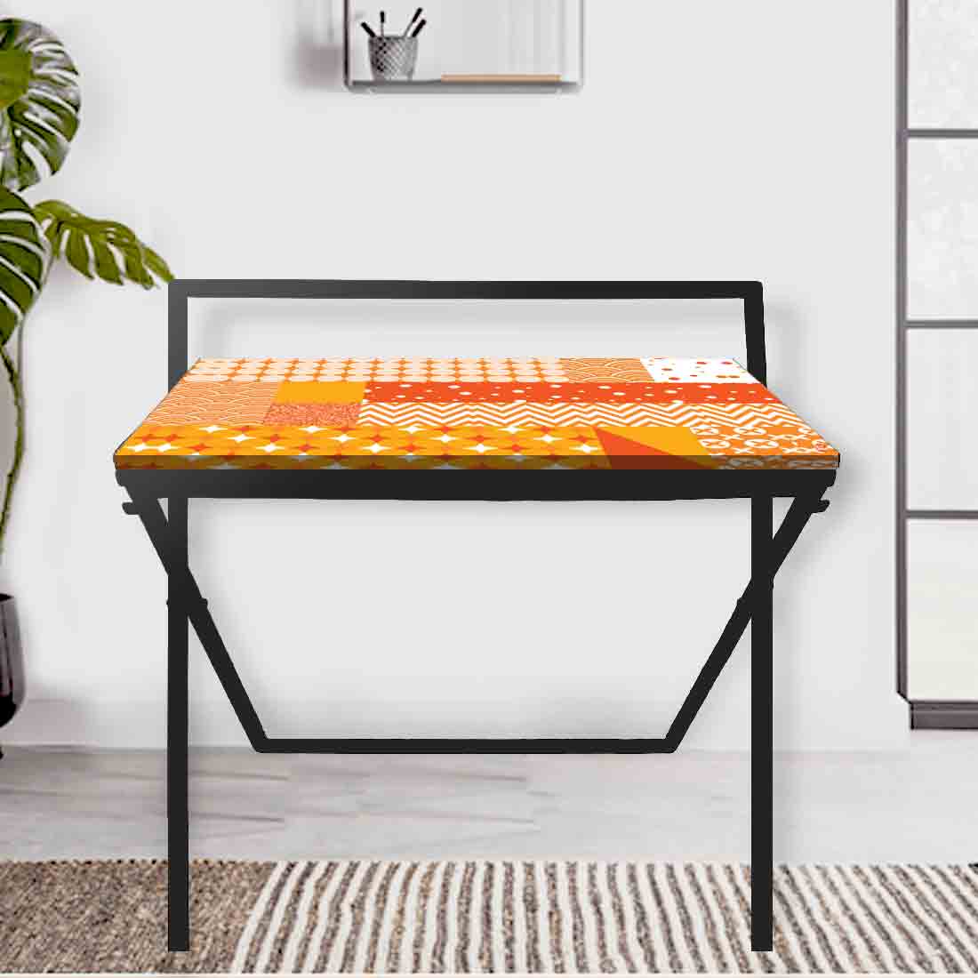 Foldable Small Study Table for WFH Desk - Colorful - Image 29