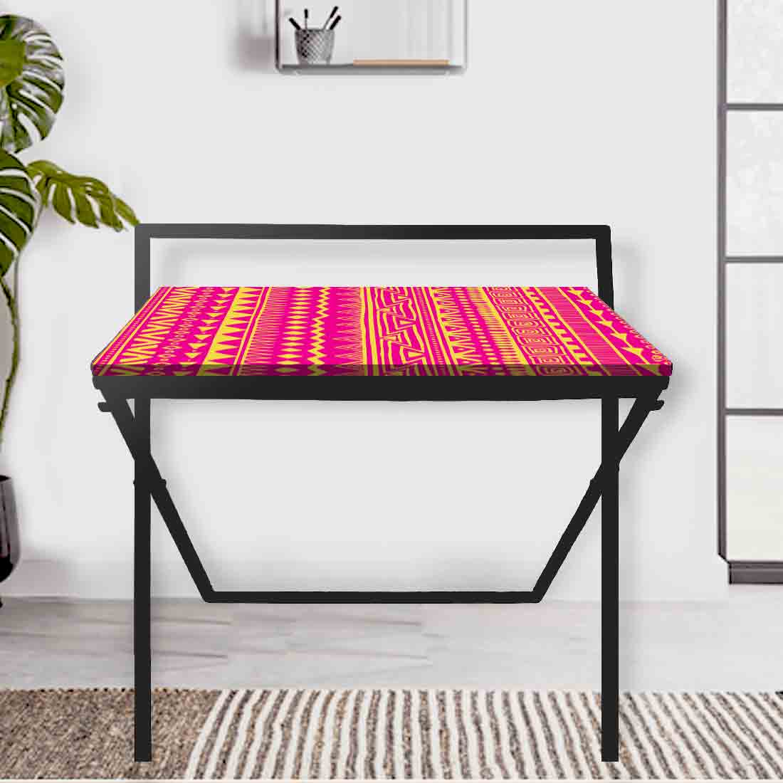 Foldable Small Study Table for WFH Desk - Colorful - Image 37