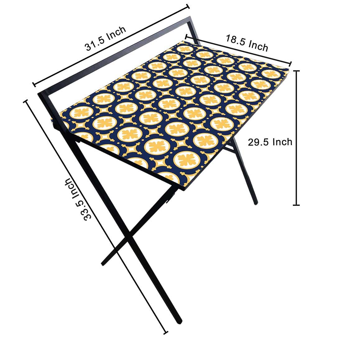 Foldable Table for Office Work at Home - Elegance Spanish - Image 6