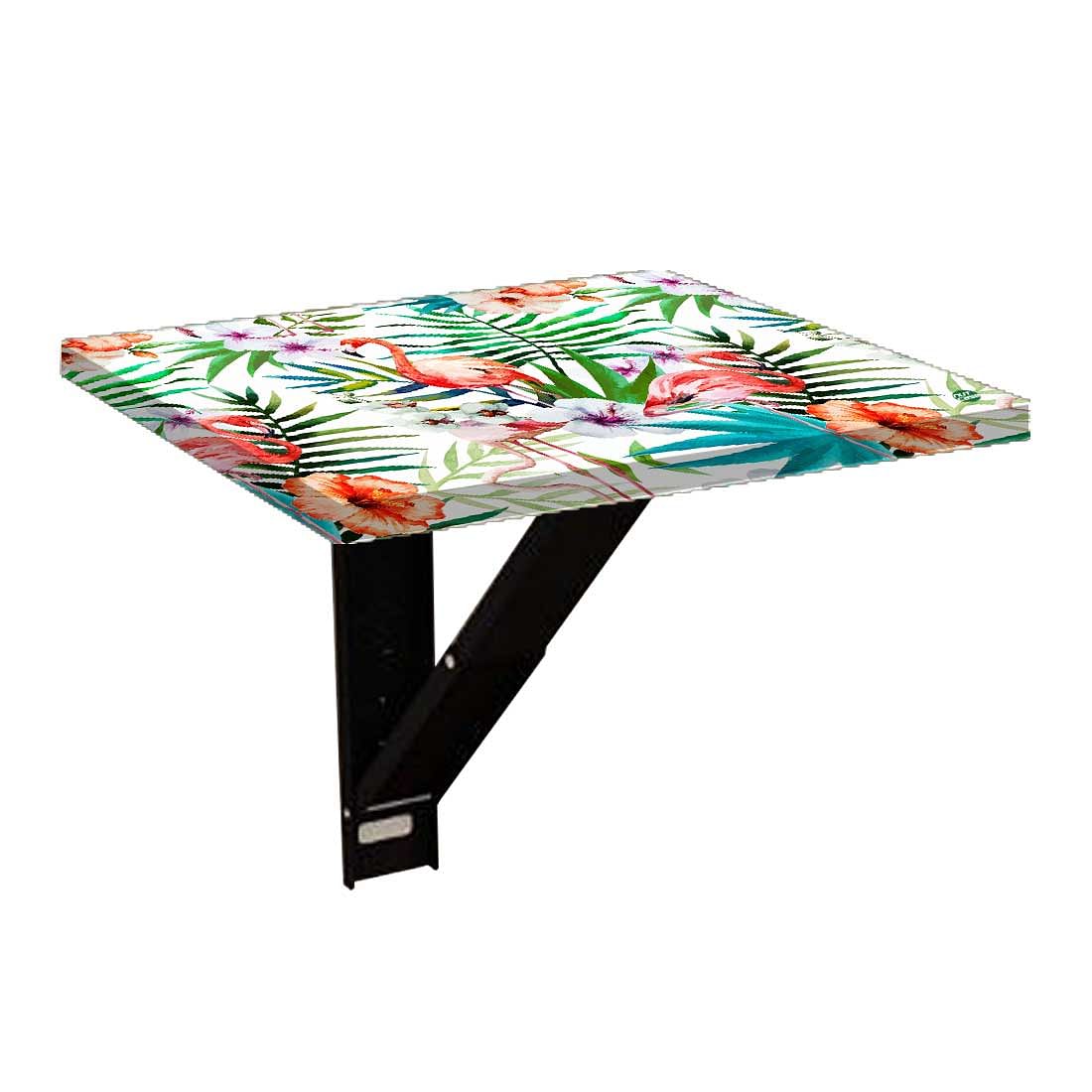Wall Hanging Bedside Table For Bedroom - Leaves and Swan - Image 6
