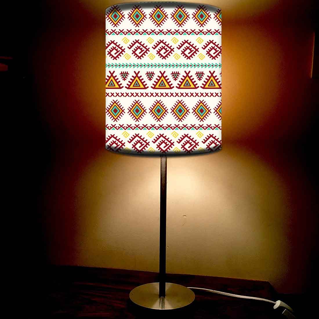 Geometric Table Lamp for Living Room