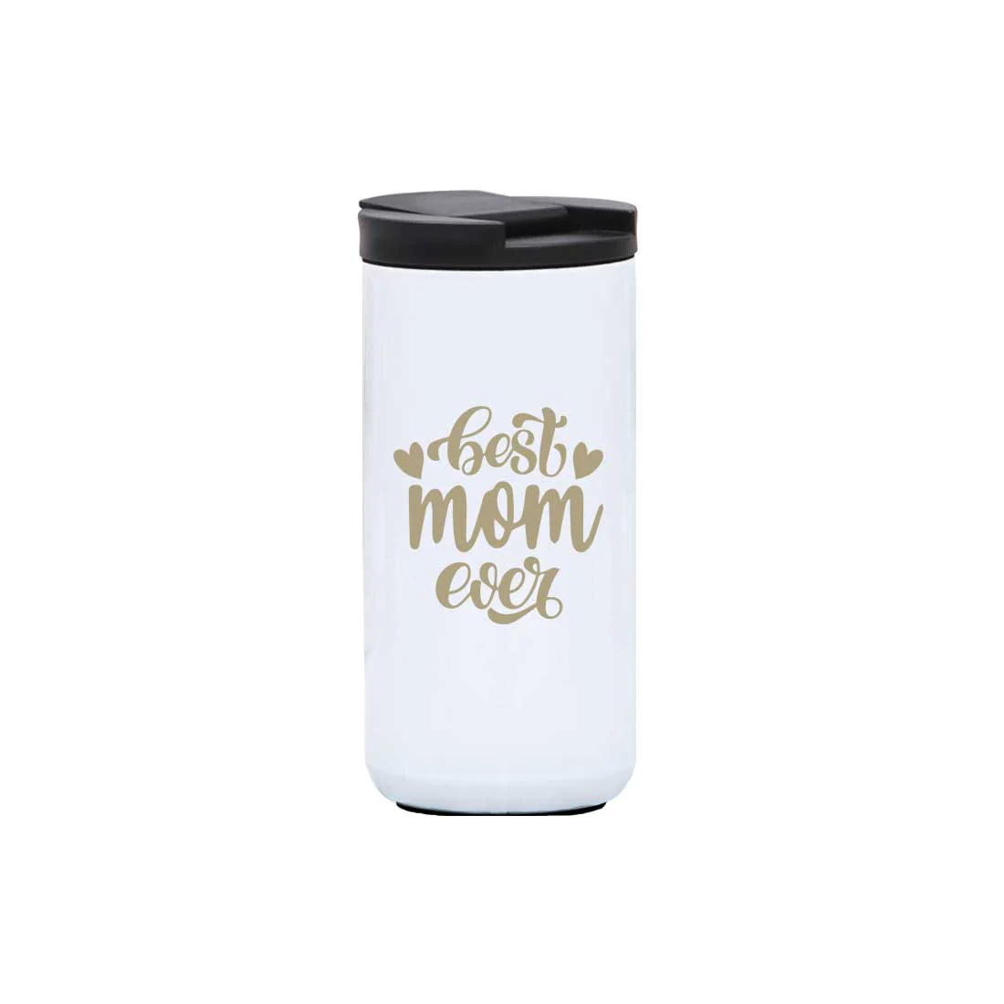 Tea Travel Mug with Lid Engraved Stainless Steel Flask for Mother Day Gift (400ML) - Best Mom Ever - Image 9