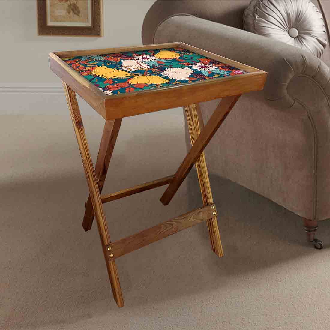 Nutcase TV Tray Table Bar Snack Serving Tables-Elegance