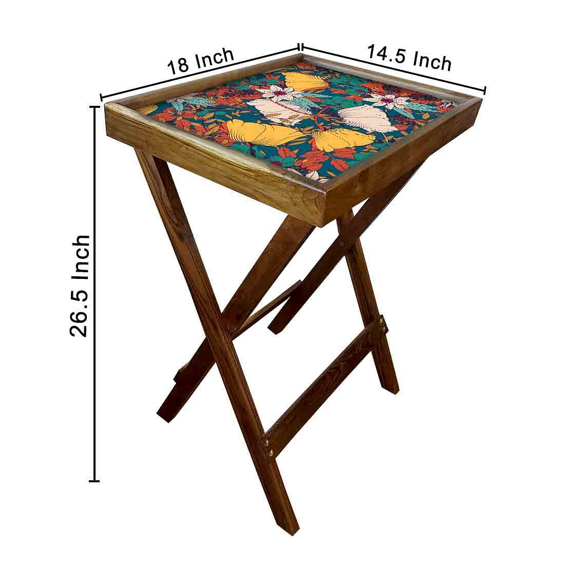 Nutcase TV Tray Table Bar Snack Serving Tables-Elegance - Image 6