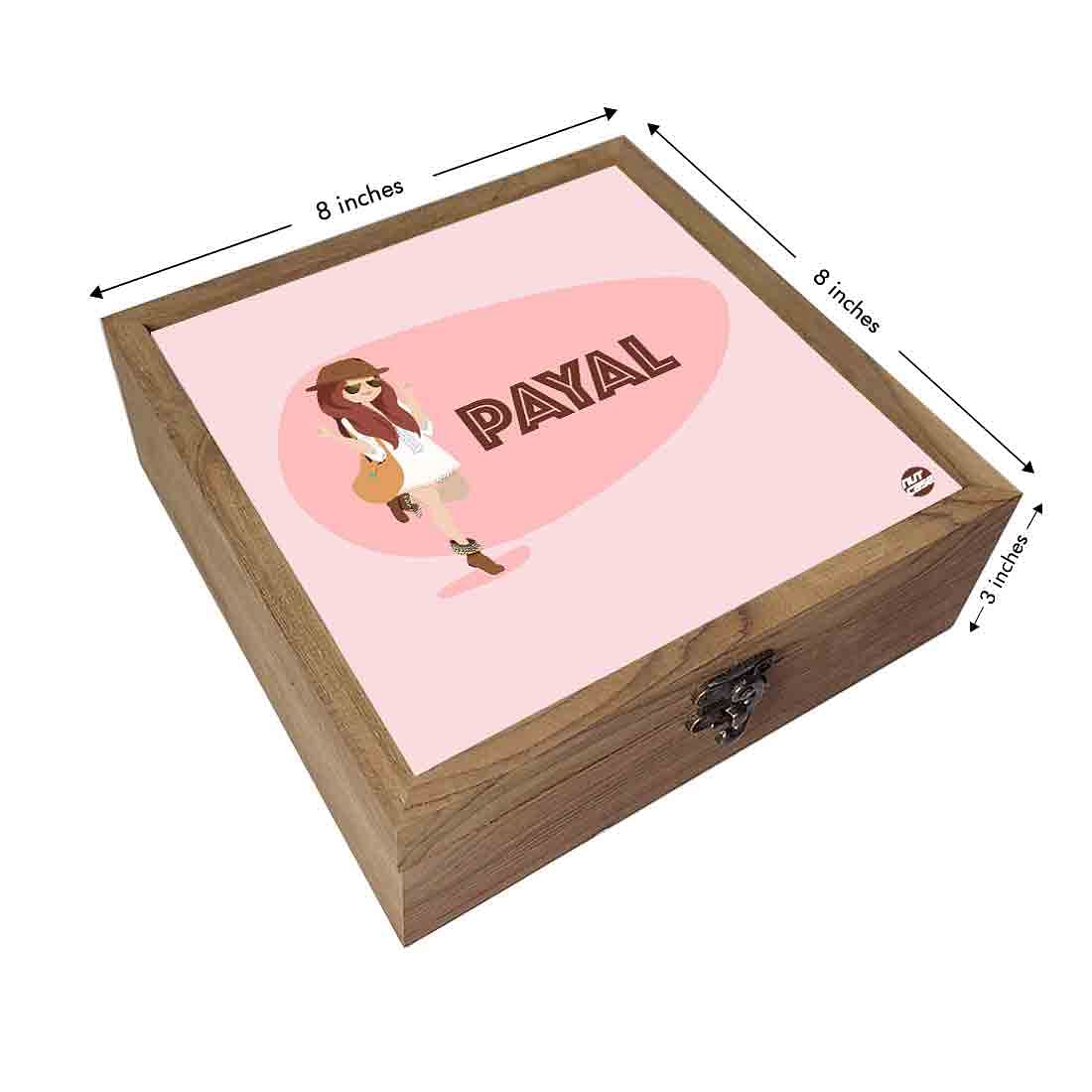 Customized Jewellery Organizer Box for Girls - Pink - Image 3