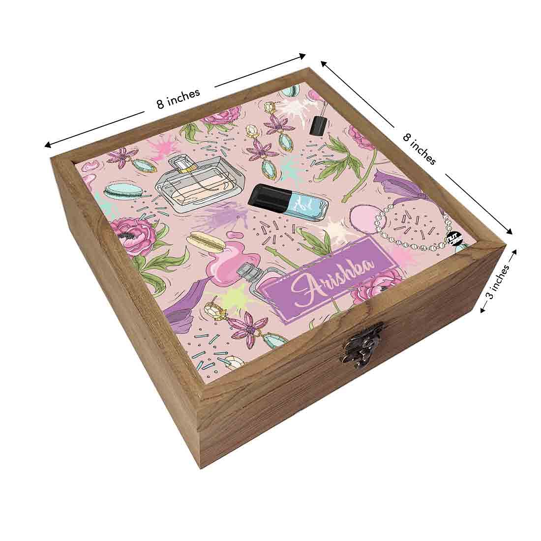 Customized Jewelry Box for Gift Girls - Makeup Perfume - Image 3