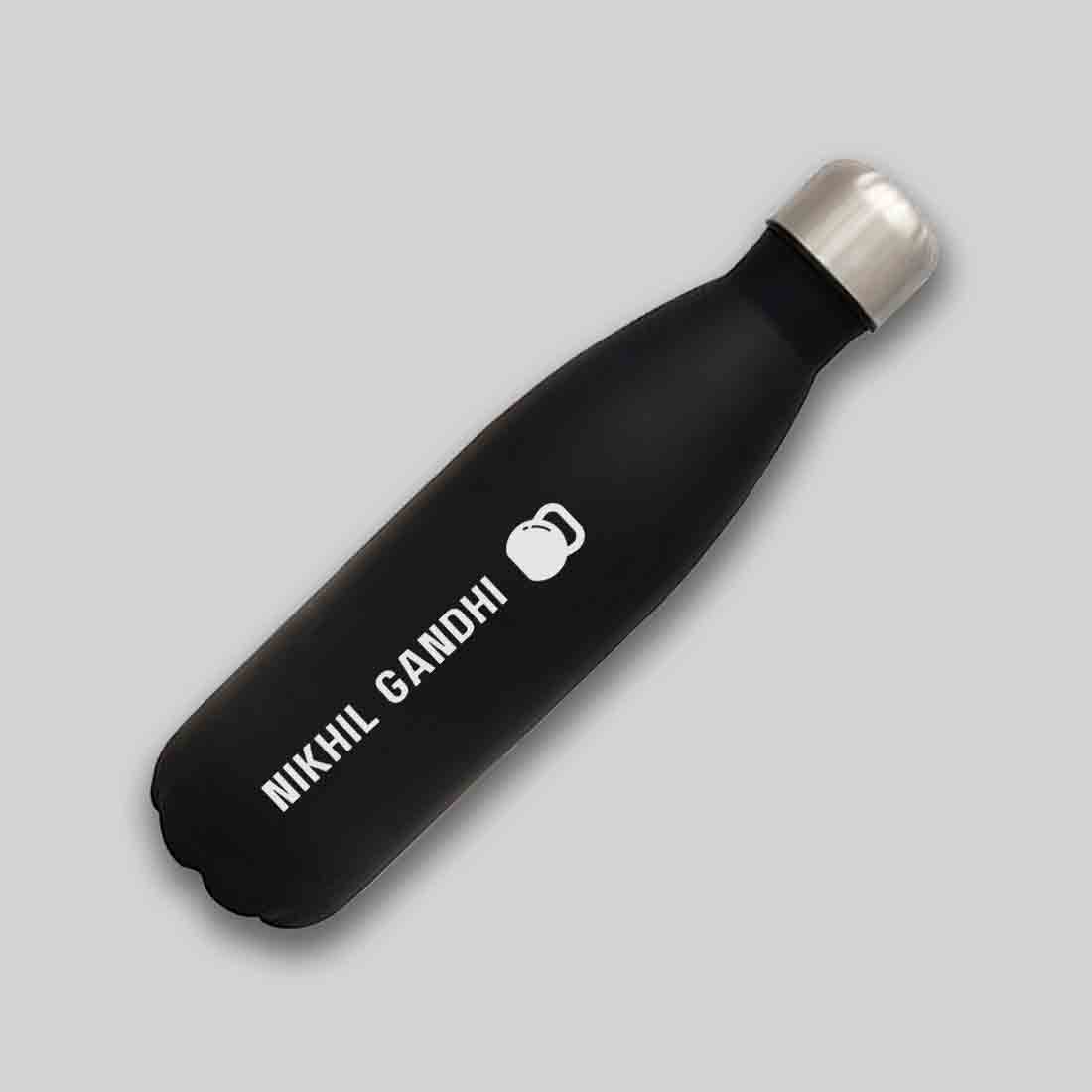 Customized Cola Shape Thermos Water Bottle Stainless Steel With Your Name - 500ml - Image 6