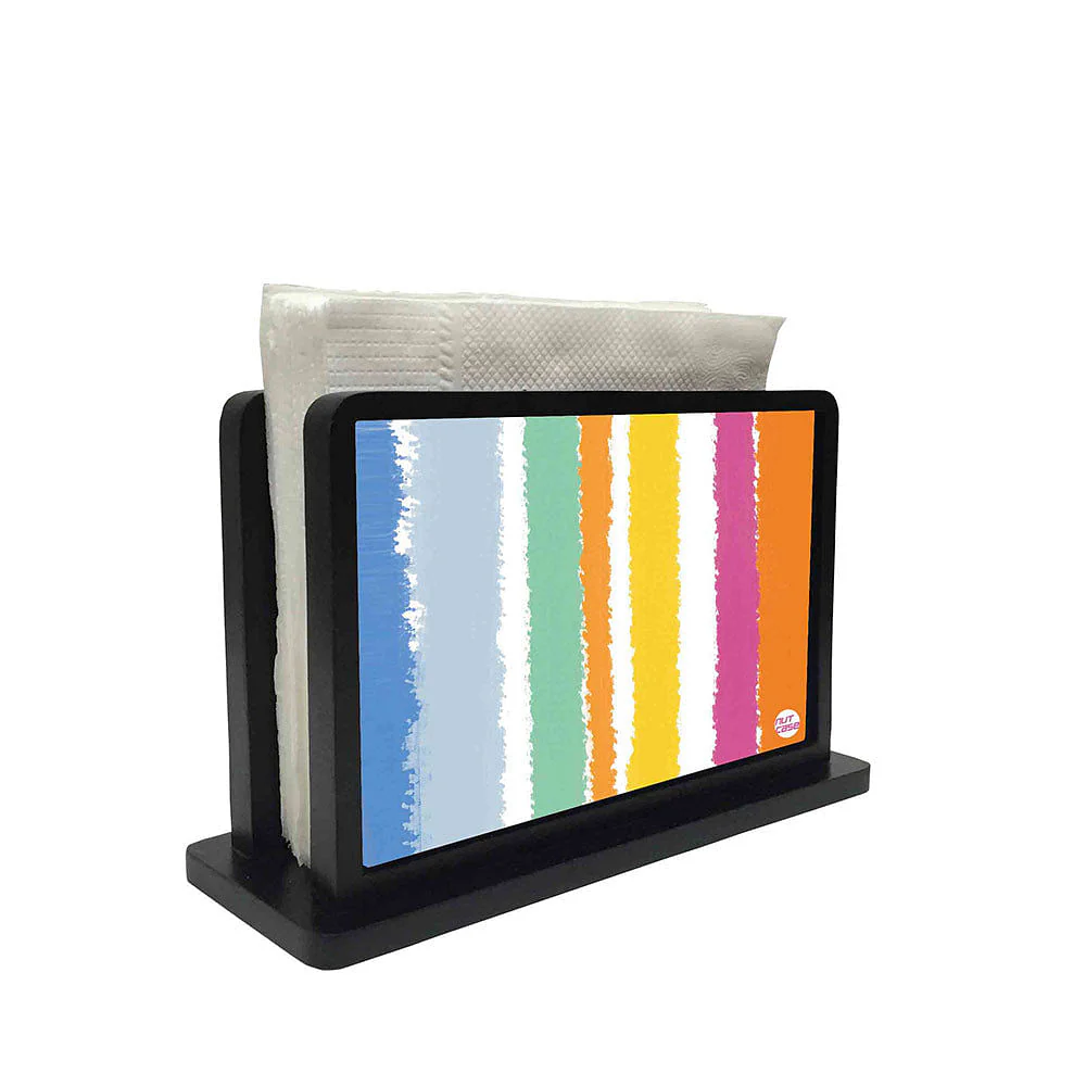 Tissue Holder Paper Napkin Stand - Vertical Strips