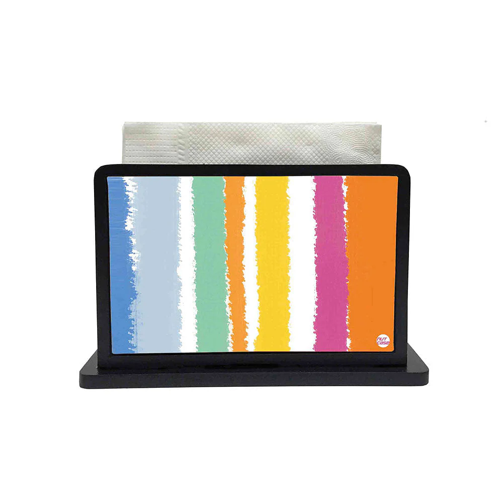 Tissue Holder Paper Napkin Stand - Vertical Strips - Image 2