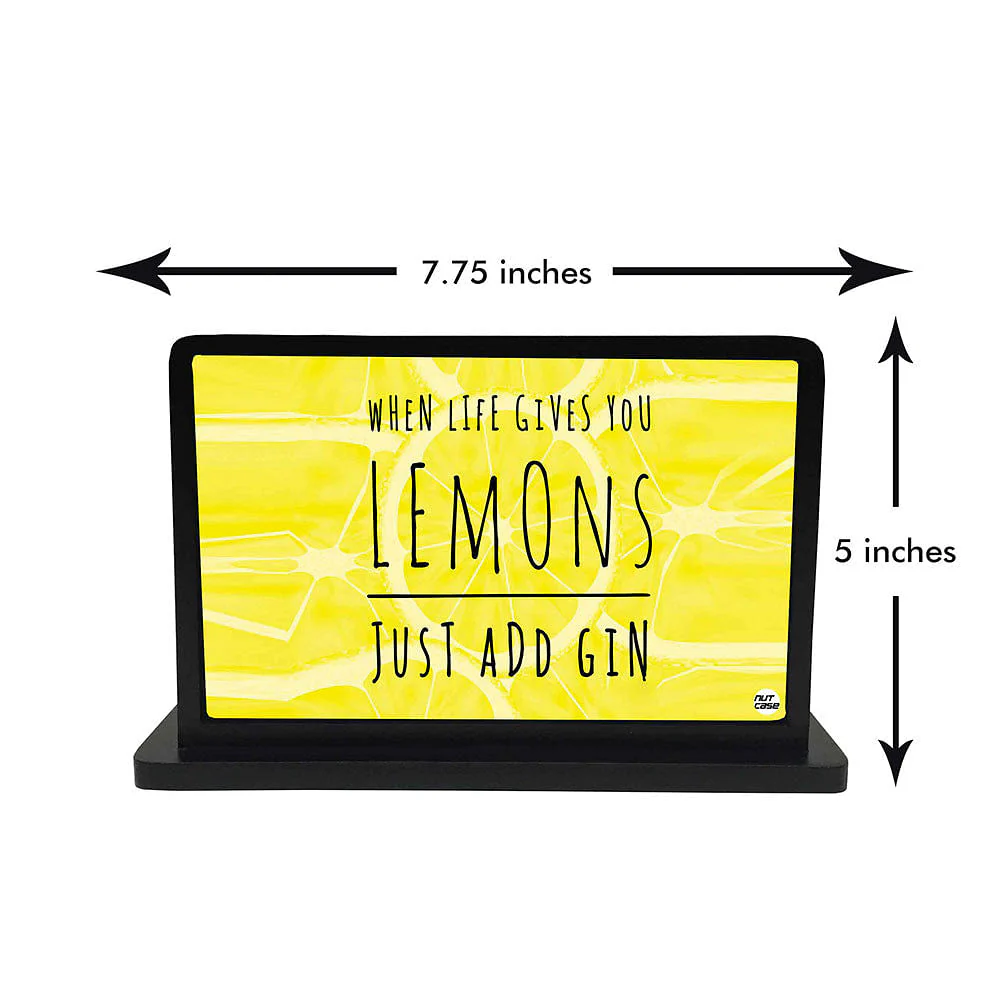 Tissue Holder Paper Napkin Stand - Lemons - Image 3