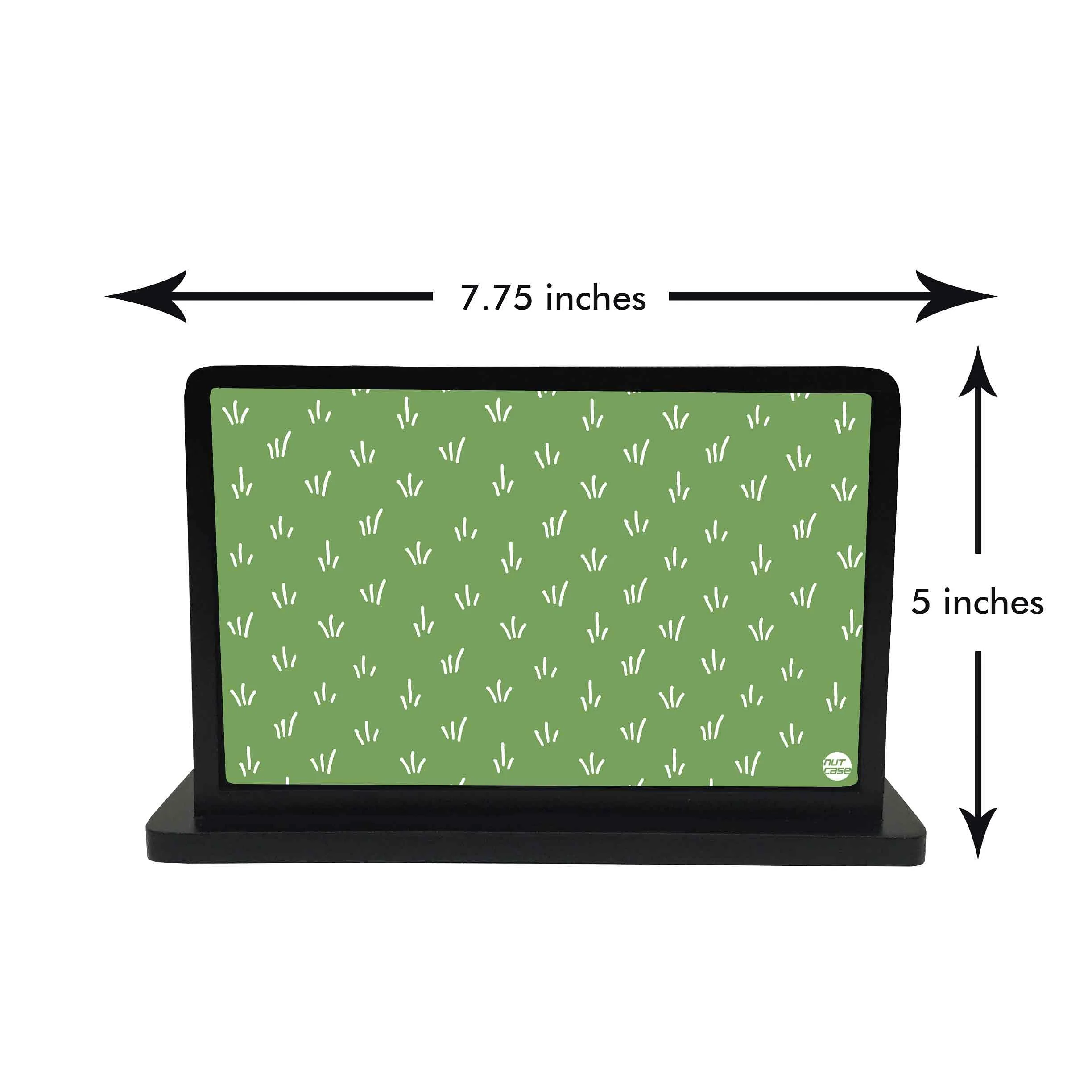 Tissue Paper Napkin Holder Stand - Green Grass - Image 3
