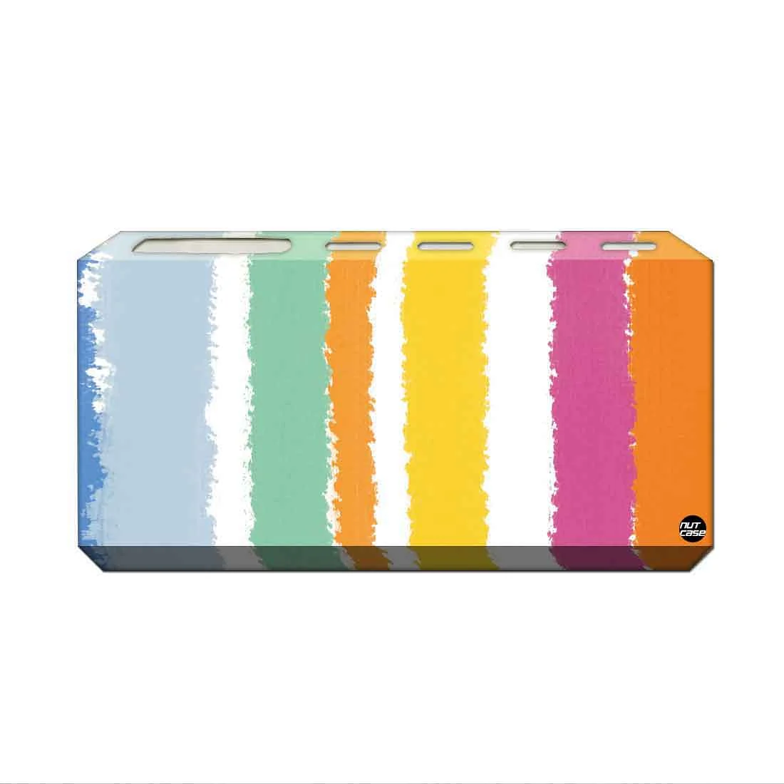 Toothbrush Holder Wall Mounted -Coloreful Stright Lines - Image 2