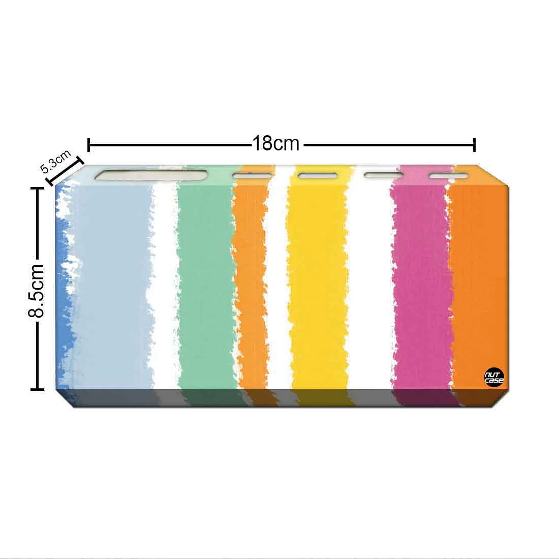Toothbrush Holder Wall Mounted -Coloreful Stright Lines - Image 3
