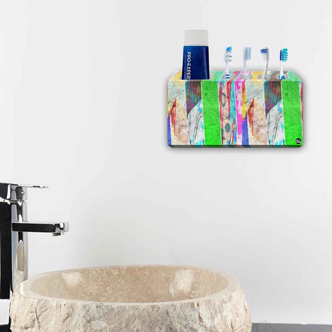 Toothbrush Holder Wall Mounted - Mix Colors - Image 4