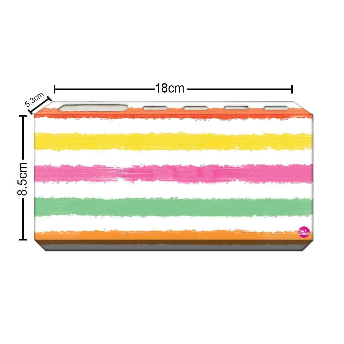 Toothbrush Holder Wall Mounted -Colorful Lines - Image 3
