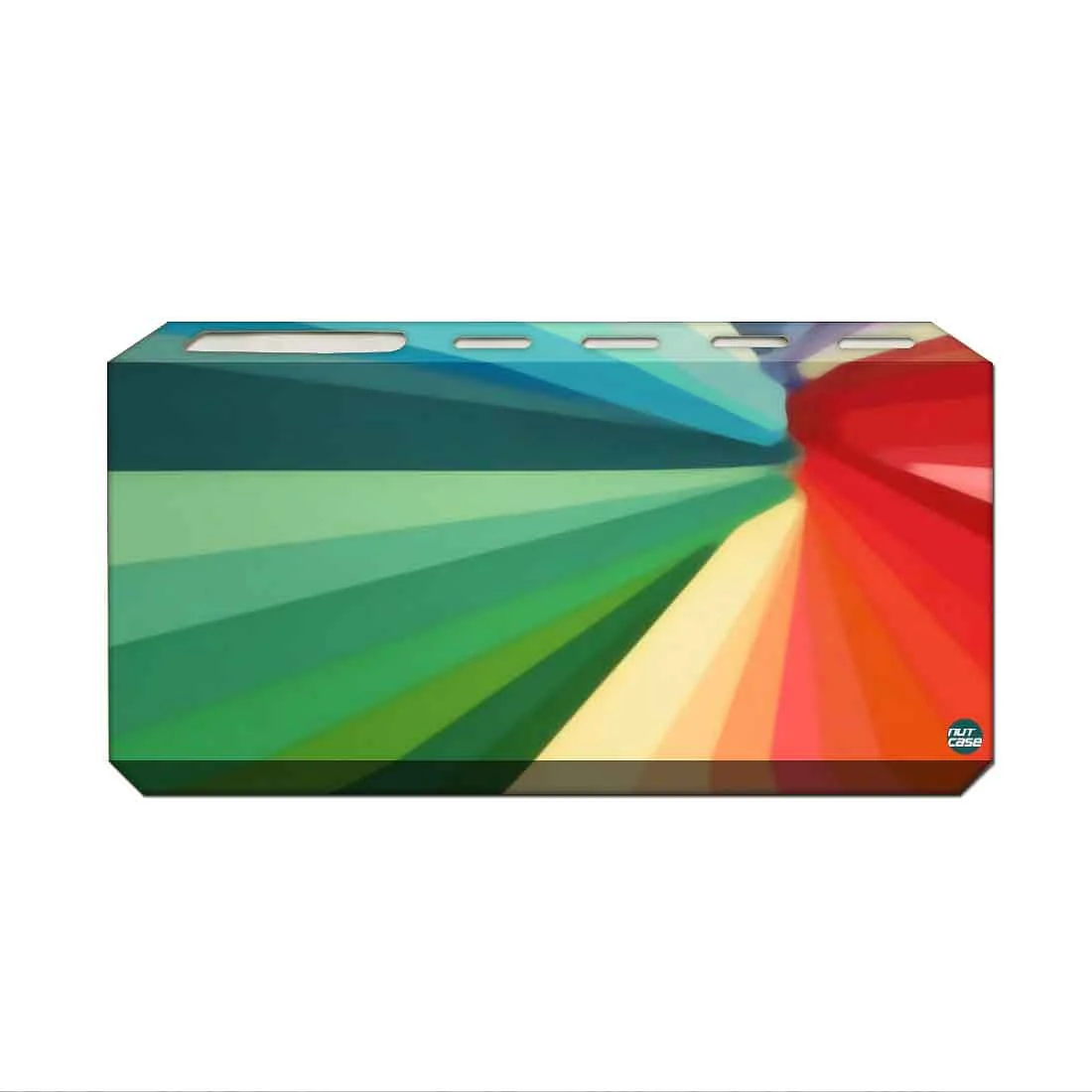 Toothbrush Holder Wall Mounted -Multicolor Strips - Image 2
