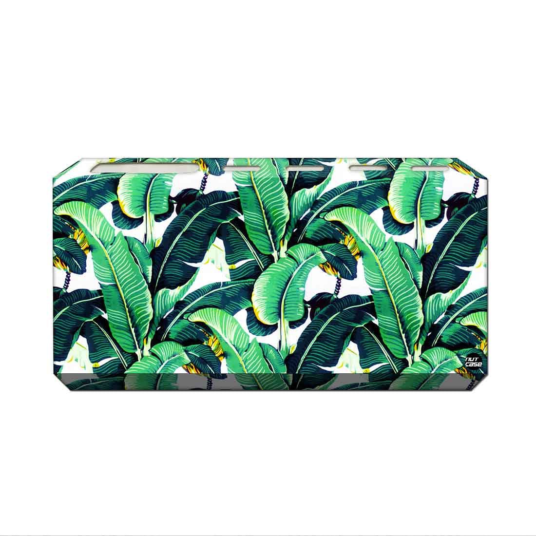 Toothbrush Holder Wall Mounted -Banana Leaves Green - Image 2