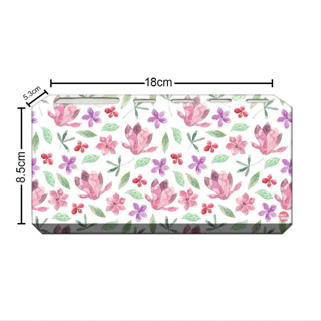 Toothbrush Holder Wall Mounted -Pink Flower - Image 3