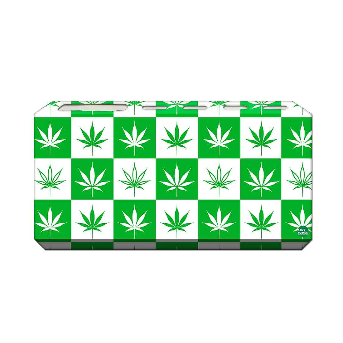 Toothbrush Holder Wall Mounted -Happy Green Leaves - Image 2