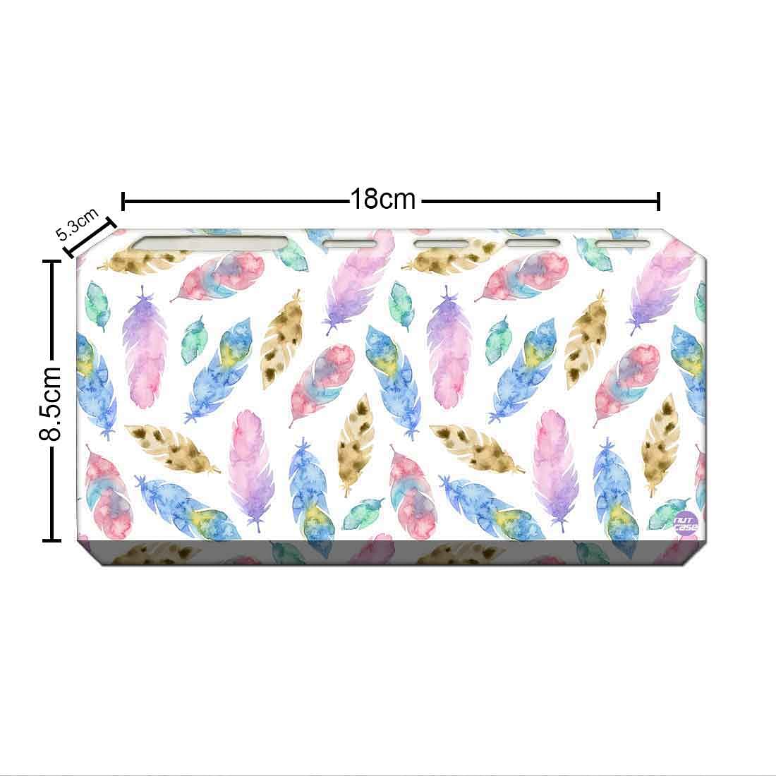 Toothbrush Holder Wall Mounted -Multicolor Feather - Image 3