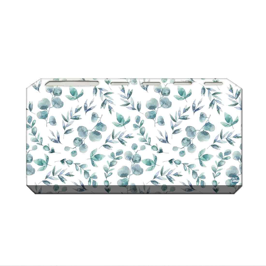 Toothbrush Holder Wall Mounted -Grey Leaf Round - Image 2