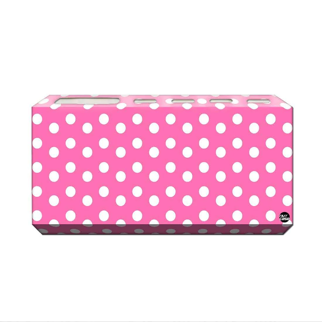 Toothbrush Holder Wall Mounted -Pink Dots - Image 2