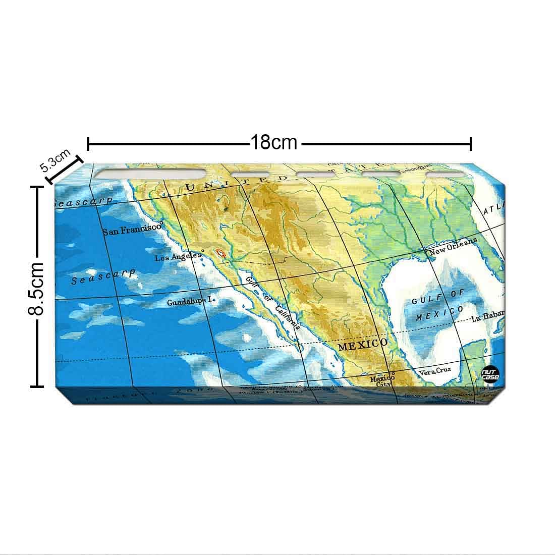 Toothbrush Holder Wall Mounted -Map - Image 3