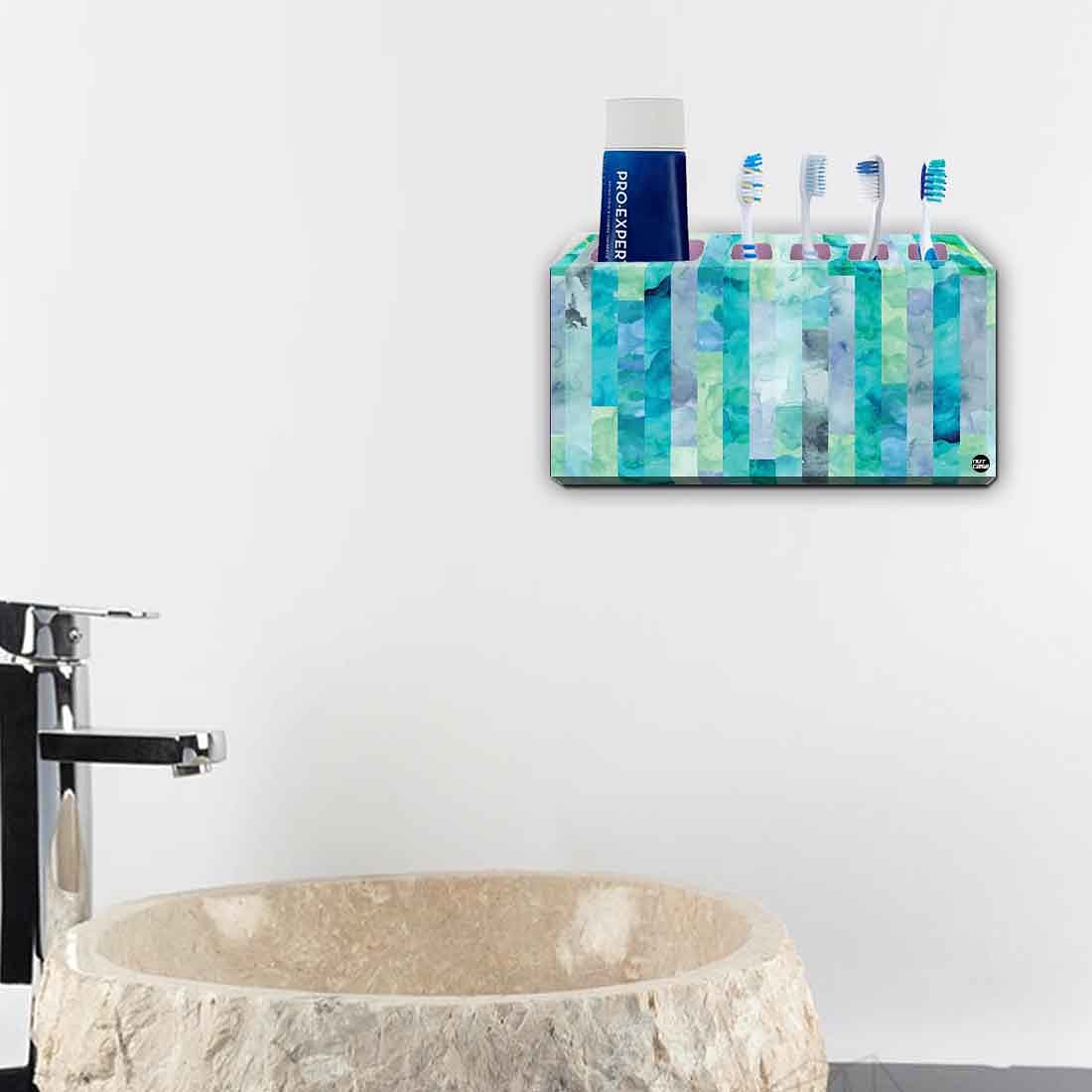Toothbrush Holder Wall Mounted -Hexagone Marble - Image 4