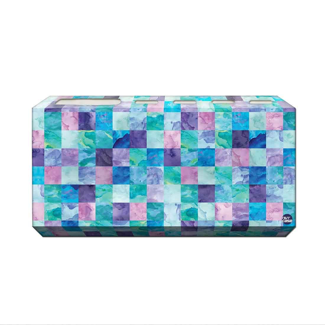 Toothbrush Holder Wall Mounted -Light Shade Marble Dots - Image 2