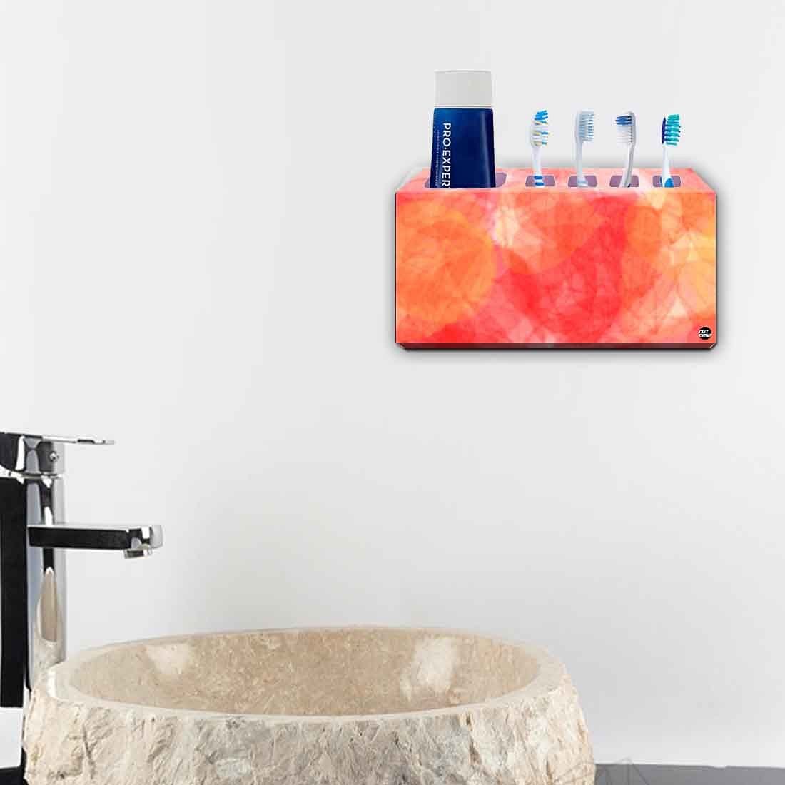 Toothbrush Holder Wall Mounted -Line Pattern - Image 4