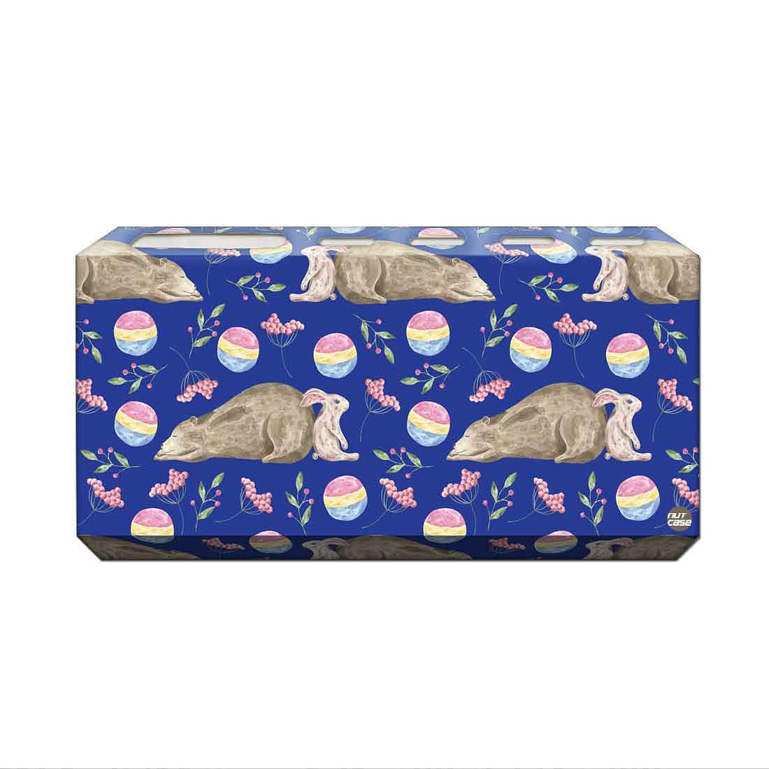 Toothbrush Holder Wall Mounted -Bear & Rabbit Plying - Image 2