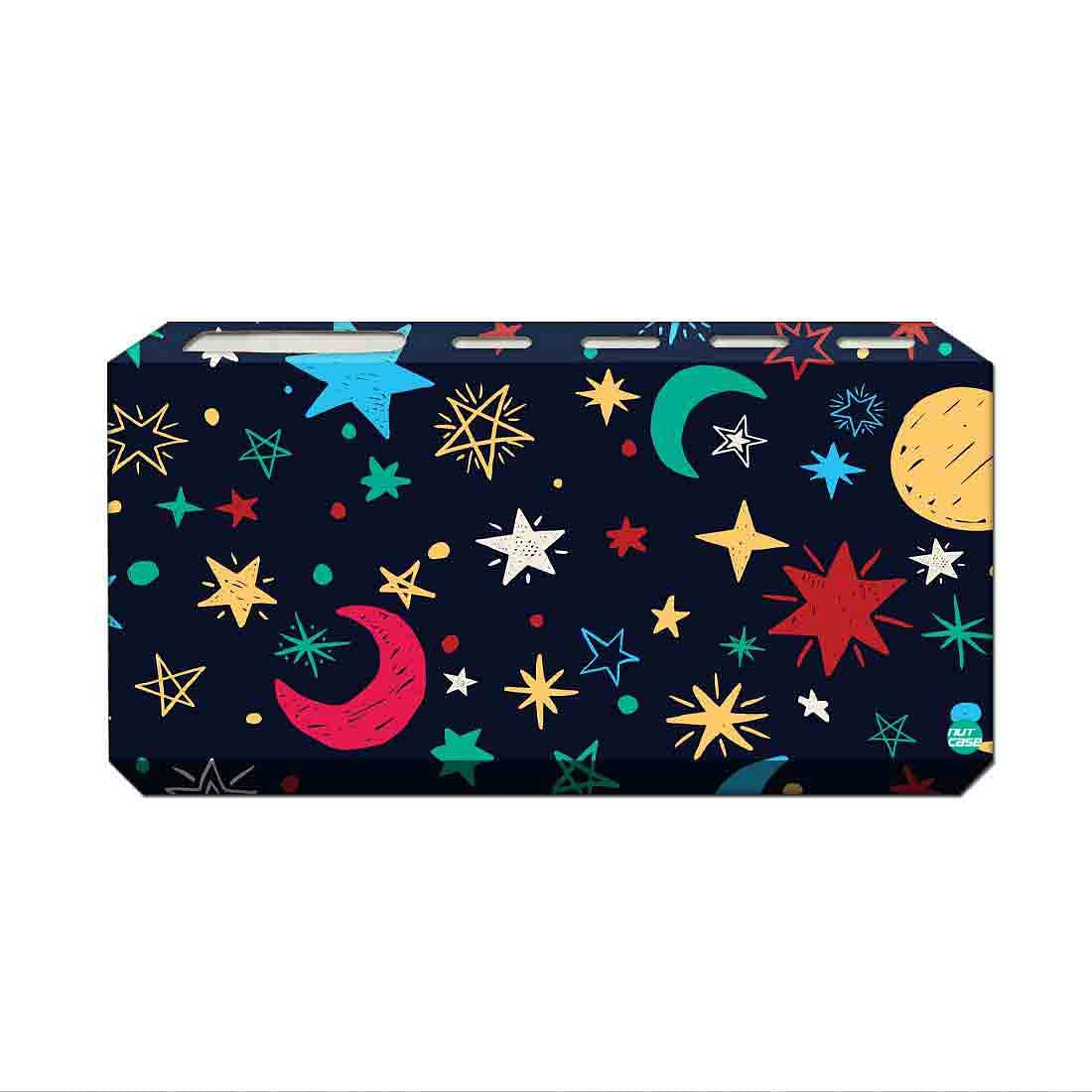 Stars Printed Metal Kids Bathroom Organizer for Toothbrush Online - Image 2