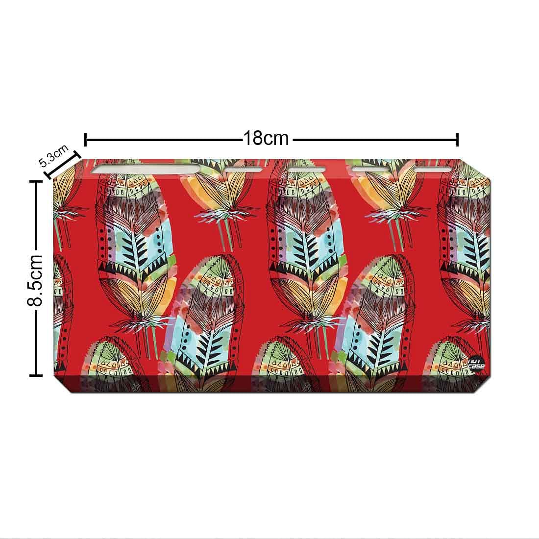 Wall Mounted Toothbrush Holder Stand Organizer-Blood Feathers - Image 3