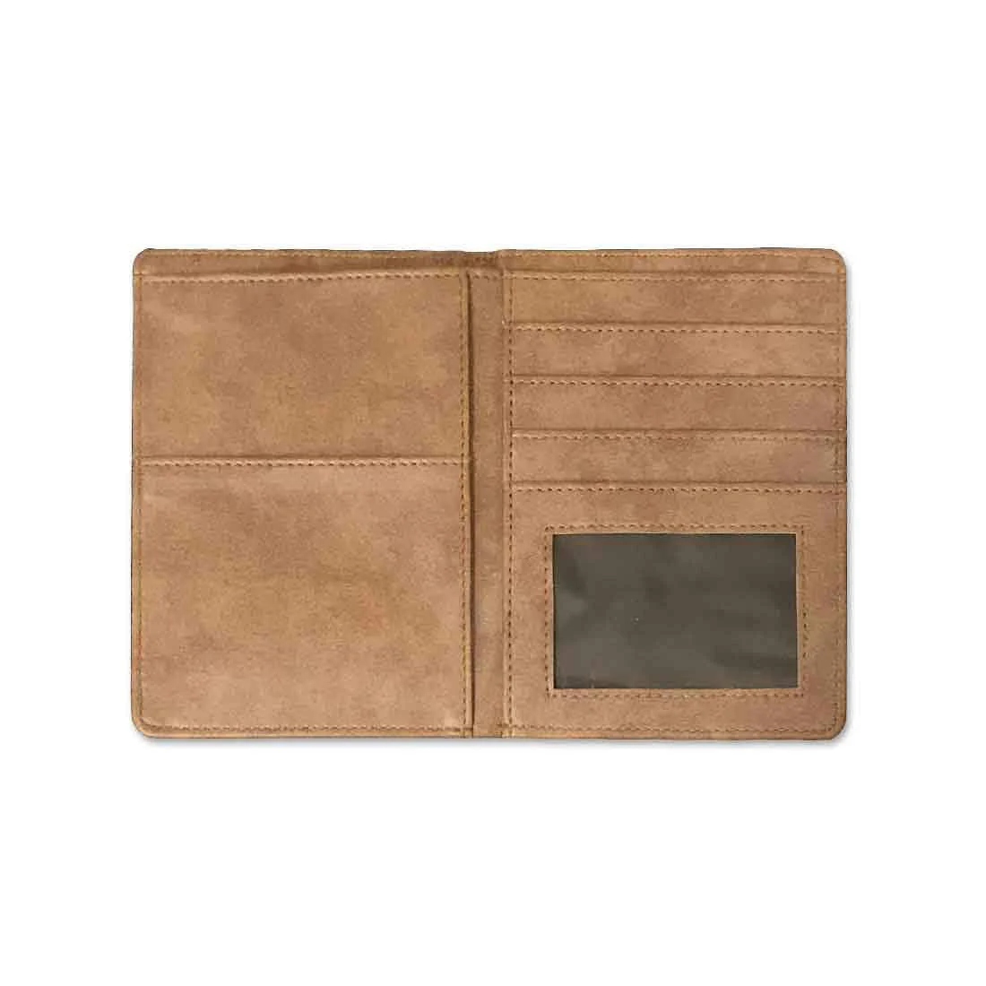 Couple Passport Cover Holder Leather Travel Wallet Case Designer Passport Cover - Pink And Blue Strips - Image 4