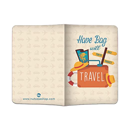 Designer Passport Cover - Have Bag Will Travel - Image 2