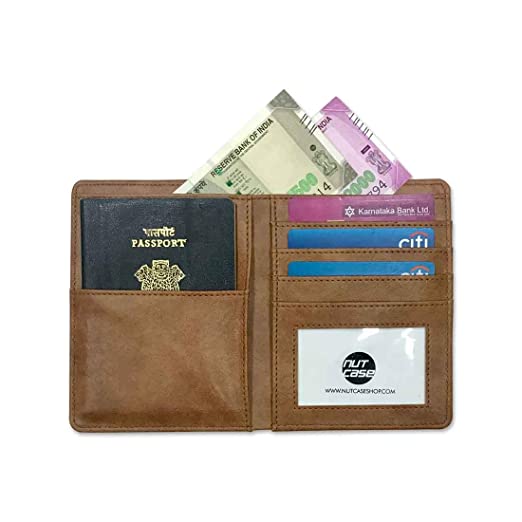 Beach Passport Case Travel Wallet Organizer -- Life Is Short - Image 3