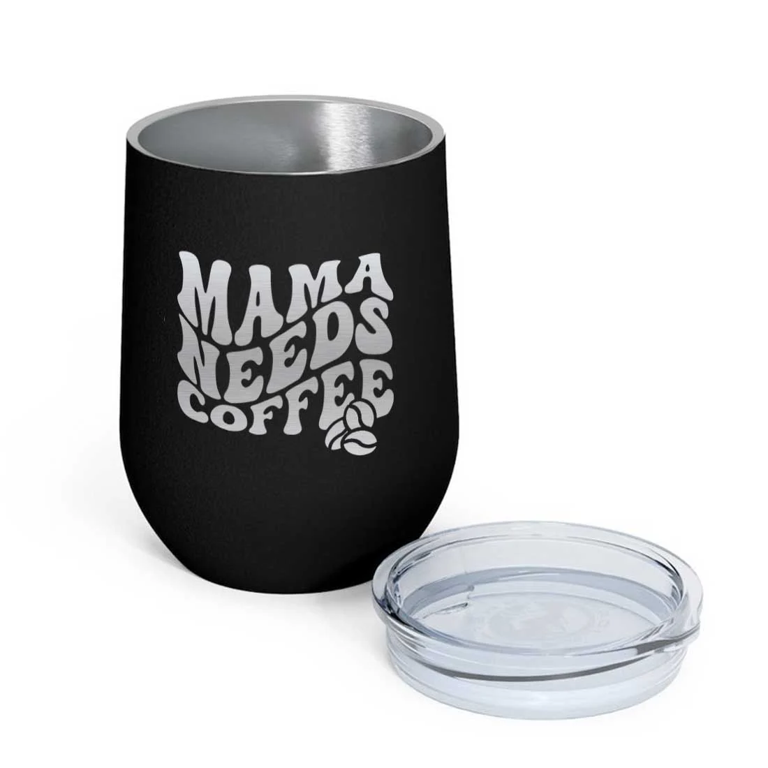 Mothers Day Gifts Designer Travel Coffee Mug With Lid Gift for Mom  - Mama Needs Coffee - Image 18