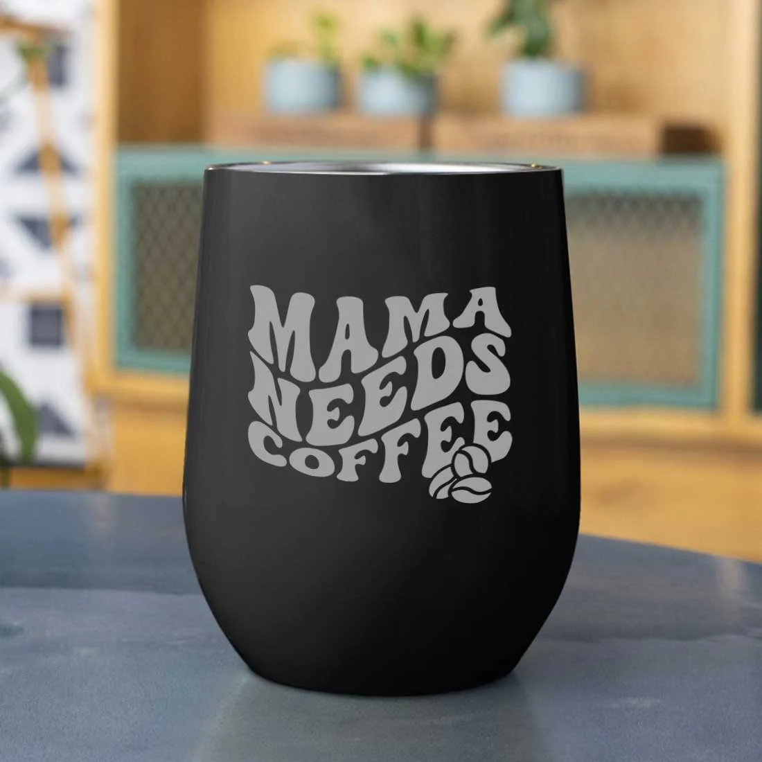 Mothers Day Gifts Designer Travel Coffee Mug With Lid Gift for Mom  - Mama Needs Coffee - Image 21